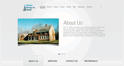 Desktop Screenshot of baylordesignandbuild.com